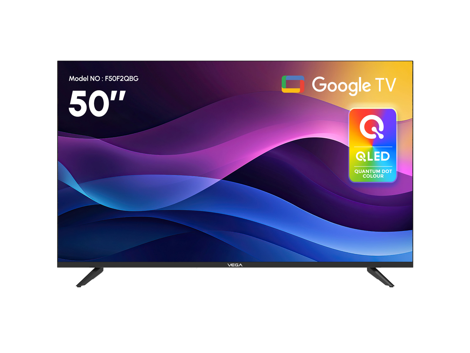 TV VEGA 55 FLAT LED SMART 4K UHD TUNISIE